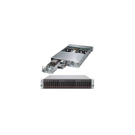 Supermicro SY-228TPDR SuperServer Two Node Dual LGA2011 1280W 2U RackmountServer SYS-2028TP-DTR